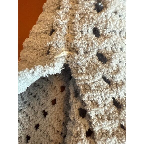 POL Oversized Open-Knit V-Neck Sweater Multi-Color Women’s Medium - Picture 8 of 8